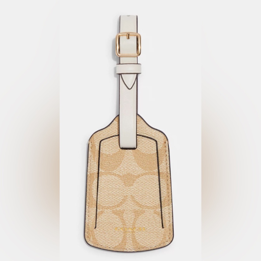 NWT Coach Luggage Tag